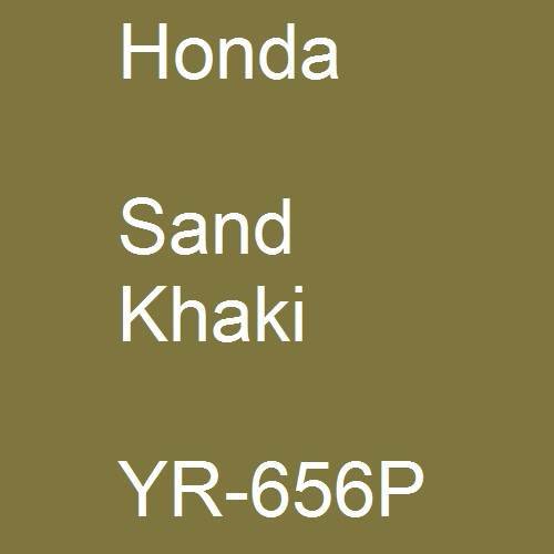 Honda, Sand Khaki, YR-656P.